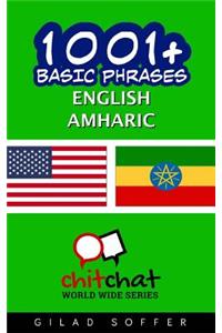 1001+ Basic Phrases English - Amharic