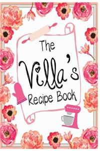 The Villa's Recipe Book - Blank Cookbook To Write In (6