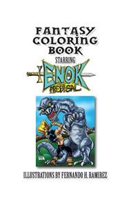Fantasy Coloring Book Starring Enok The Prodigal