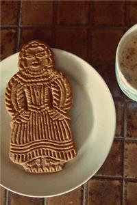 Gingerbread Cookie on a Plate Baking Pastry Journal