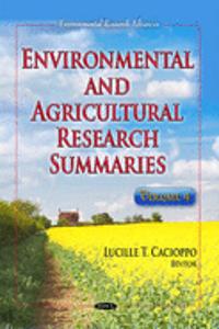 Environmental & Agricultural Research Summaries