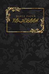 Black Paper Notebook