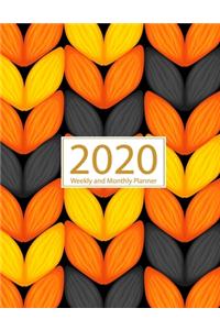 2020 Academic Planner Weekly And Monthly