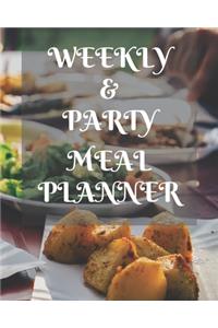 Weekly Meal & Party Planner