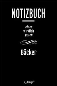 Notizbuch für Bäcker