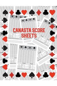 Canasta Score Sheets