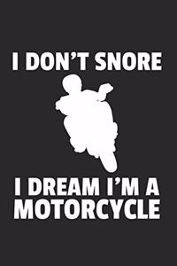 Motorrad Notizbuch