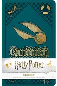 Harry Potter: Quidditch Hardcover Ruled Journal