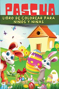 Libro De Pascua Para Colorear Para Niños Y Niñas