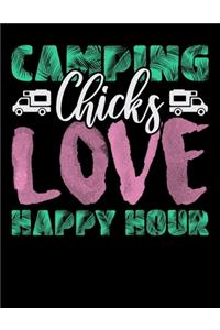 Camping Chicks Love Happy Hour