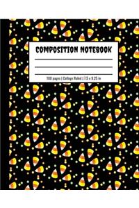 Halloween Candy Corn Composition Notebook