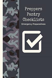 Preppers Pantry Checklists