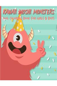 Kawaii Moshi Monsters Cool Coloring Book For Girls & Boys
