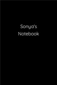 Sonya's Notebook