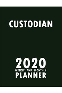 Custodian 2020 Weekly and Monthly Planner
