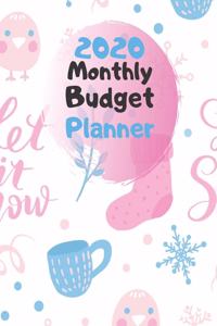Monthly Budget Planner 2020