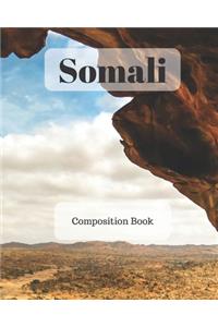 Somali Composition Book