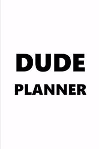 2020 Weekly Planner For Men Dude Planner Black Font White Design 134 Pages