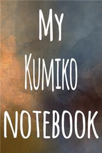My Kumiko Notebook