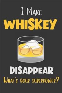 I Make Whiskey Disappear - What's Your Superpower?