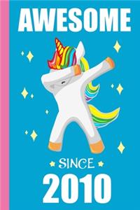 9th Birthday Dabbing Unicorn