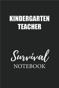 Kindergarten Teacher Survival Notebook