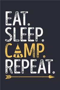 Eat Sleep Camp Repeat