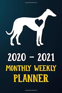 2020 2021 Monthly Weekly Planner