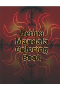 Henna Mandala Coloring Book