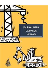 Journal Baby Daily Log Notebook