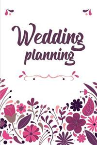 Wedding Planning: (6"x9") Wedding Planner and Organizer (Undated Monthly and Weekly Planner) With To-do-list and Notes: Wedding Planner