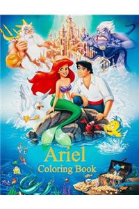 Ariel Coloring Book: Coloring Book for Kids and Adults with Fun, Easy, and Relaxing Coloring Pages