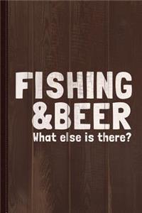 Funny Fishing Journal Notebook
