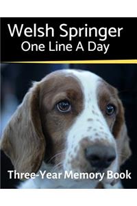 Welsh Springer - One Line a Day