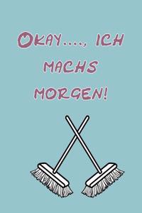 Haushaltsjournal Mit Putzplan Und Notizen