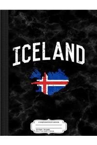 Vintage Iceland Composition Notebook