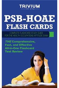 Psb Hoae Flash Cards: Complete Flash Card Study Guide for the Health Occupations Aptitude Exam