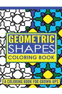 Geometric Shapes Adult Coloring Book