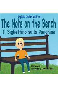 The Note on the Bench - English/Italian edition