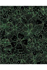 Bullet Journal Notebook Flower Pattern 5