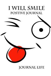 I Will Smile Postive Journal