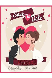 Wedding Coloring book for kids