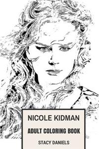 Nicole Kidman Adult Coloring Book