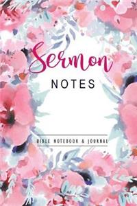 Sermon Notes Journal