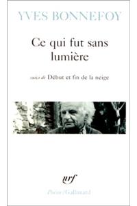 Ce Qui Fut Sans Lu Deb