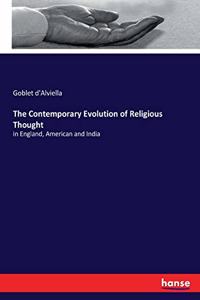 Contemporary Evolution of Religious Thought