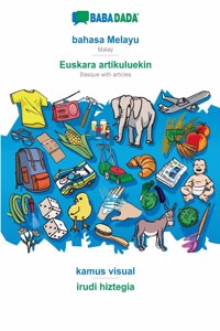 BABADADA, bahasa Melayu - Euskara artikuluekin, kamus visual - irudi hiztegia