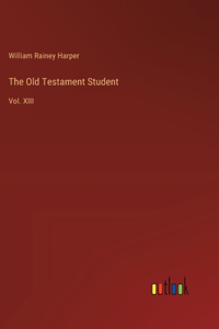 The Old Testament Student