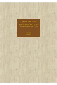 The German Political Broadsheet 1600-1700