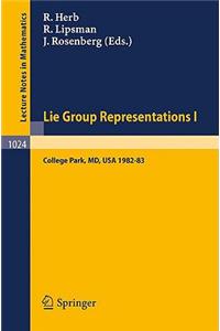 Lie Group Representations I